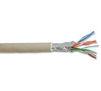 PRO POWER Cat5e FTP Network Cable, 305m Grey - Shielded Copper Ethernet Cable Reel - PP01658