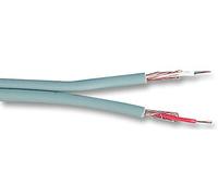 Pro Power CBBR63091 m Twin Individually Screened Audio OFC Cable, Grey, 10 x 0.12 mm