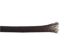 PRO POWER Expandable Braided Sleeving - 12mm Dia. x 100m, Black - Flame Retardant Polyester Cable Sleeve for Wire Harness Protection - BSFR-012 100M