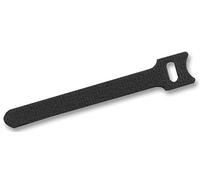 PRO POWER Hook & Loop Cable Ties, 500mm x 16mm, Black - Reusable Cable Organisers, Pack of 10 - PP01377