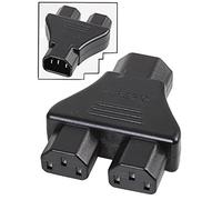 Pro Power HP8210 IEC C14 to 2x C13 IEC Splitter