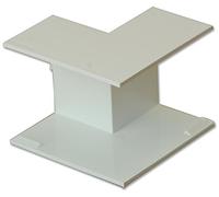 PRO POWER Inside Angle 38mm x 25mm, White Cable Trunking Fitting - Pack of 10 - MT40/IA
