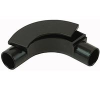 PRO POWER Inspection Bend 20mm - Black, For 20mm Round Conduit, Electrical Conduit Fitting