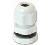PRO POWER M12 Nylon Cable Gland - IP68 Waterproof, 6.5mm Cable, Grey, Nylon 66 - PP01102