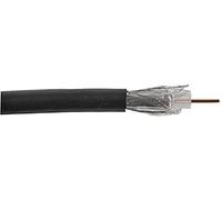 Pro Power RG6U BLACK 100M RG6U 75R Satellite Cable, Black, 100m