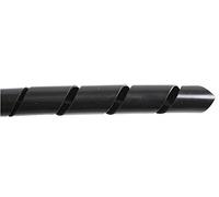 PRO POWER RWSWBLK-12 25M 9mm - 65mm Spiral Wrap Black - 25m
