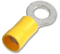 Pro Power ST5-4.0 Ring Crimp Terminal, Yellow, 4.0 mm, 48A, Pack of 100