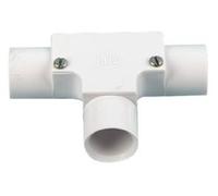 PRO POWER T Conduit Fitting, 20mm, White - IT20