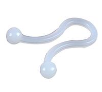 PRO POWER Twist Lock Cable Ties - 22.7mm Bundle Diameter, White, 100 Pack | Reusable Nylon Cable Fasteners (PP01310)