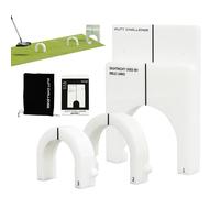Pro Putting Gates, Golf Putter Trainer, Portable Putting Hole Cup for Golf Holes, Putt Putt Golf Set Includes Protective Bag for Enthusiasts, Beginners and Golfers