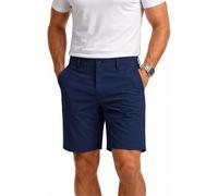 Pro-Quip Mens Golf Shorts: Technical, Performance, Comfort, Stylish Shorts for Work, Golf, Casual, Travel (UK, Waist, 40, Regular, Regular, Navy)