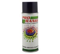 Pro Range Bumper Spray Dark Grey 400ml Aerosol Interior & Exterior Finish Smooth Nonporous Finish High Opacity Fast Drying For Bumpers & Plastic Trims