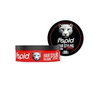 Pro Rapid Hair Styling Wax Okavango 150ml - High Shine Look, Ultra Strong Hold, Edge Control, Mango Scent, Professional Hair Wax for Men