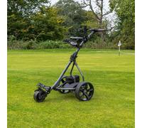 Pro Rider 18-Hole Lithium Electric Golf Trolley - Grey Colour: Grey