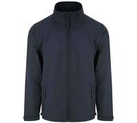PRO RTX Men's Double Layered Soft Shell Jacket in Navy | Size: Small PRO RTX Navy S