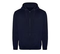 PRO RTX Mens Full Zip Hoodie (4XL) (Navy)