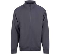 PRO RTX Men's Full Zip Sweatshirt in Light Grey | Size: Large PRO RTX Light Grey L