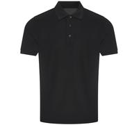 PRO RTX Mens Pro Moisture Wicking Polo Shirt (L) (Black)