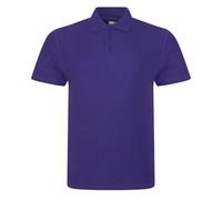 PRO RTX Mens Pro Polo Shirt (L) (Purple)