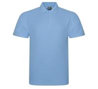 PRO RTX Mens Pro Polo Shirt (L) (Sky Blue)