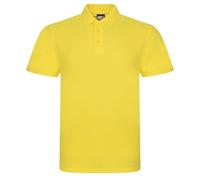 PRO RTX Mens Pro Polo Shirt (XL) (Yellow)