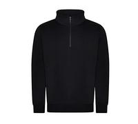 PRO RTX Mens Quarter Zip Sweatshirt (L) (Black)