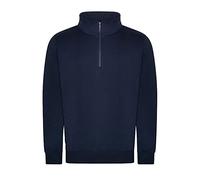 PRO RTX Mens Quarter Zip Sweatshirt (XXL) (Navy)