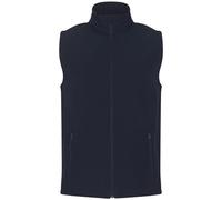 PRO RTX Mens Softshell 2 Layer Gilet (M) (Navy)