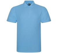 PRO RTX Pro Mens Unisex Polycotton Short Sleeve Pique Polo Shirt XS - 8XL
