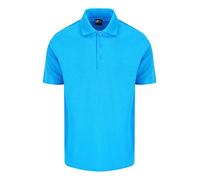 Pro RTX Polo Shirt Pro Pique 50/50 Polycotton Short Sleeve Turquoise Blue 5XL