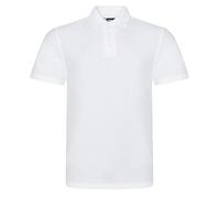 PRORTX RX101 Mens Pique Polo Shirt - White - S