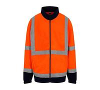 Pro RTX RX750 High Visibility Fleece Jacket - Hi Vis Orange - 5XL