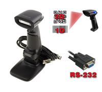 Pro Scanner Handheld RS232 1D UPC EAN GS1 2D QR Code DataMatrix