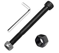 Pro Scooter Axle M8 8mm X 28mm-130mm Multiple Size 12.9 Grade Carbon Steel for Front Rear Wheel Freestyle Scooter Grinds