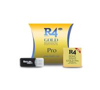 Pro SDHC and USB Adapters Include DS Games, Works on 3DS DSL XL/LL,Already Installed Kernel (Gold)