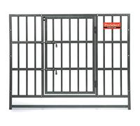Pro Select Replacement Door Frames - Durable Steel Door Frames for ProSelect Modular Kennel Cages - Medium, Silver
