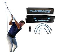 PRO SENDR PlaneMate Golf Swing Trainer | Resistance Bands & Shaft Clamp