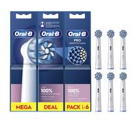 Braun Oral-b Eb50-6 Sensitive Electric Brush Replacement