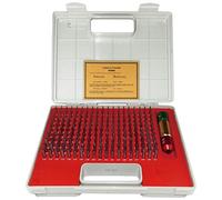 Pro Series by HHIP 4101-0041 HHIP 190 Piece Pro-Quality Pro Series Pin Gage Set with Certificate, 061-250" Size