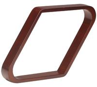 Pro-series TR9-C Doweled Wooden Billiard Ball 9-Ball Diamond Rack, Cherry,black