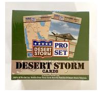 Pro Set Desert Storm Trading cards Box