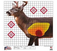 Pro-Shot Products 25" x 25" Whitetail Deer Sight-in Target 5 Pack, Multi, One Size