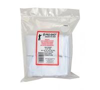 Pro Shot Products .45-.58 Caliber 2 1/2-Inch RD. 500 Count Patches, White