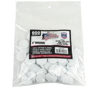 Pro-Shot Products Gun Cleaning Patches - 600 Count - 1 Inch - Round