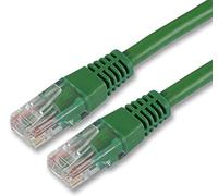 Pro Signal 0.2m Green RJ45 Ethernet Patch Lead - Cat5e CCA Network Cable, LAN Lead, Short High-Speed Wired Connection (PSG04356)