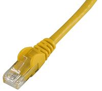 Pro Signal 10m Yellow Cat6 Snagless UTP Ethernet Patch Lead - RJ45 Plug to Plug, PSG90566