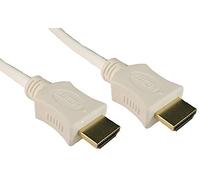 Pro Signal 15m High Speed HDMI Cable with Ethernet - White HDMI Lead with ARC & 3D Support - 4K UHD @30Hz - 99HDHS-115WHT