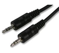 PRO SIGNAL 1TT-05 3.5mm Stereo Jack Plug to 3.5mm Stereo Jack Plug Lead 5m Black