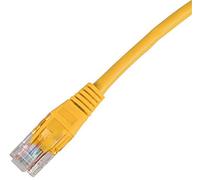 PRO SIGNAL 20m Yellow Cat5e Ethernet Patch Lead - High-Performance RJ45 Network Cable - PS11061