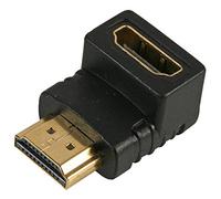 Pro Signal 270° HDMI Adaptor - Gold-Plated Plug to Socket, 19-Way Connector, Space-Saving Right-Angle HDMI Adapter